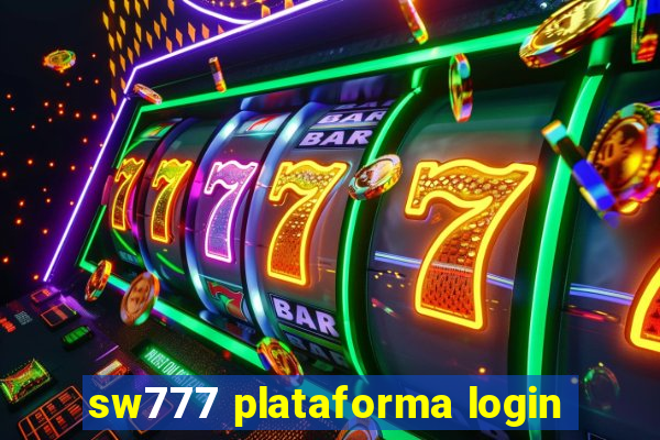 sw777 plataforma login